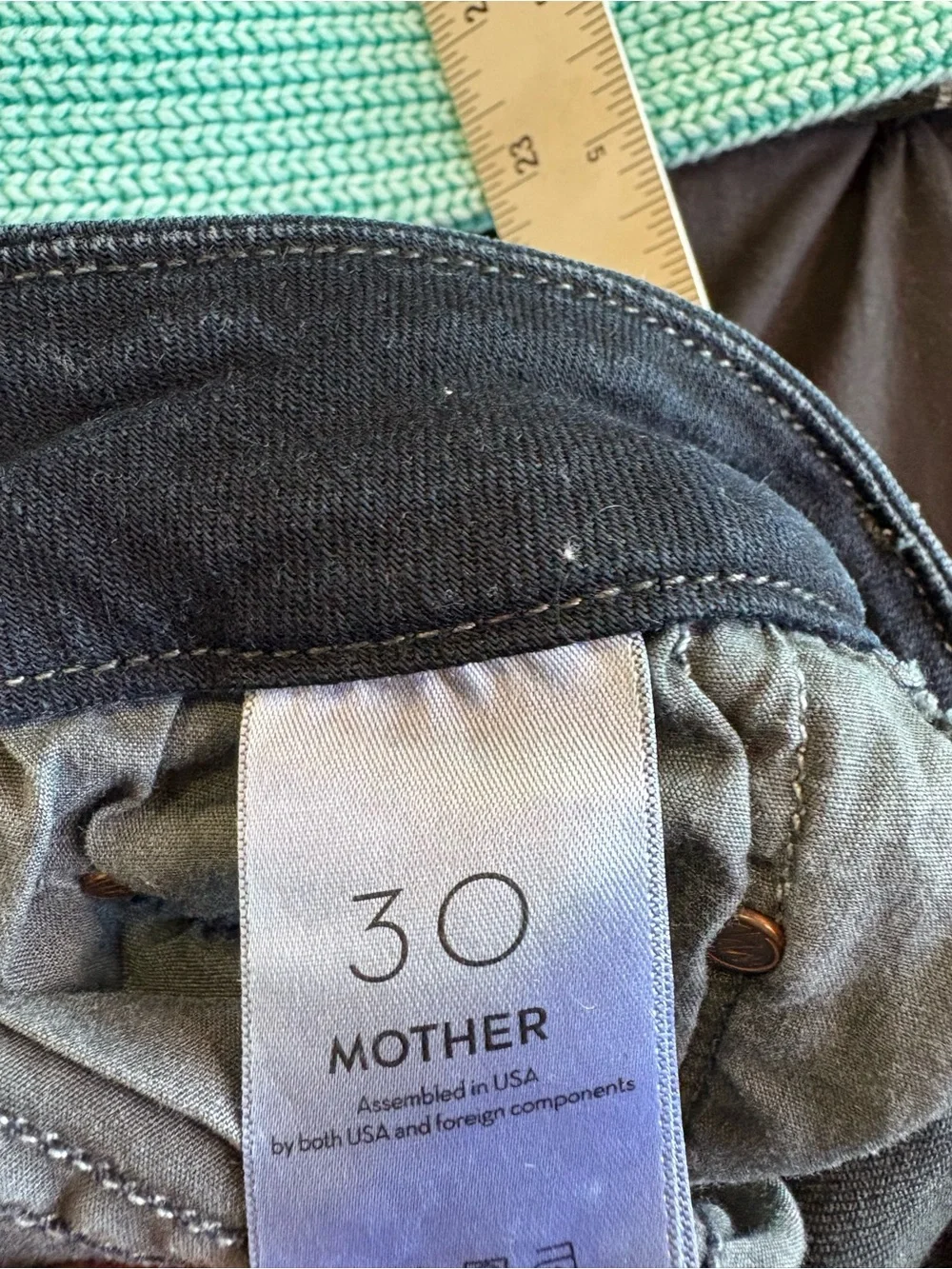 Mother High Waisted Looker Hawk Jeans - Women's Size 30